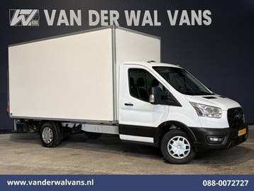 Ford Transit | 2.0 TDCI 161pk Bakwagen Laadklep Euro6 Airco, Gebruikt, Euro 6, Wit, Dealer onderhouden