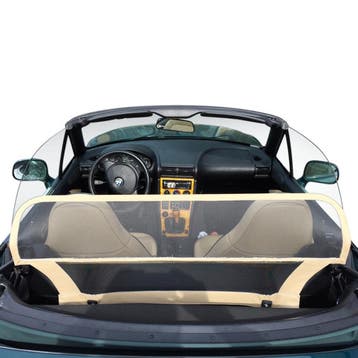 BMW Z3 (1995-2003) Cabrio windscherm Beige windscherm op, Ophalen of Verzenden