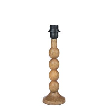lampvoet bollen mango hout 30cm, Verzenden, Nieuw