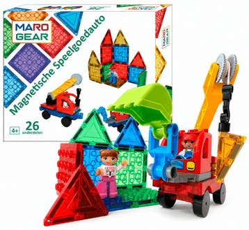 Magnetisch Speelgoed – 1 Auto onderstel + 12 Magnetische, Kinderen en Baby's, Speelgoed | Bouwstenen, Ophalen of Verzenden, Nieuw