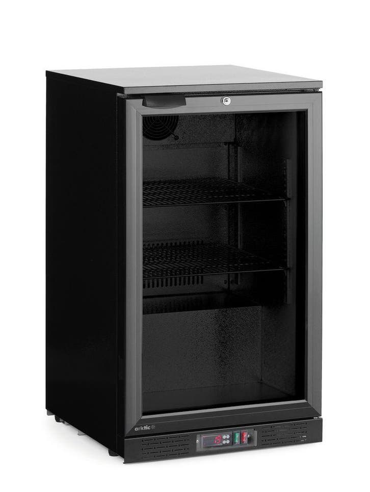 Arktic Backbar Koelkast | Enkele Deur | 86L | Zwart | +0°C/+, Witgoed en Apparatuur, Koelkasten en IJskasten, Ophalen of Verzenden