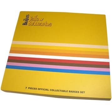 The Beatles Yellow Submarine Band - Pin set off. merchandise, Ophalen of Verzenden, Nieuw, Kleding