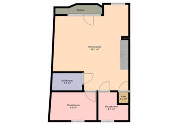 Te huur: Appartement Hoge Rijndijk in Leiden, Leiden, Appartement, Zuid-Holland