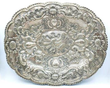 Francisco A. González de Lanciego - Schaal - .915 zilver, Antiek en Kunst