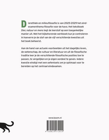 Werkboek dier, natuur en mens 9789024472024 Floor Rombout, Verzenden, Zo goed als nieuw, Floor Rombout