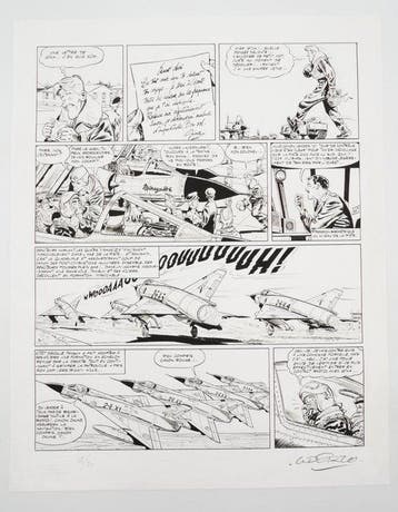 Uderzo - Digigraphie - Tanguy et Laverdure - Signée, Nieuw