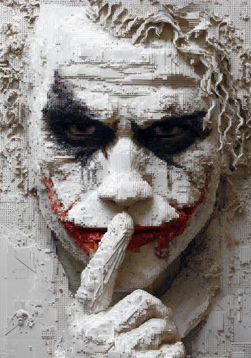 Artxlife - Lego Joker, Silence Before the Storm [XXL], Nieuw