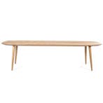 Eettafel Tabassum - 300cm - Naturel - 95600 - eettafel, Nieuw, Overige vormen, Overige materialen
