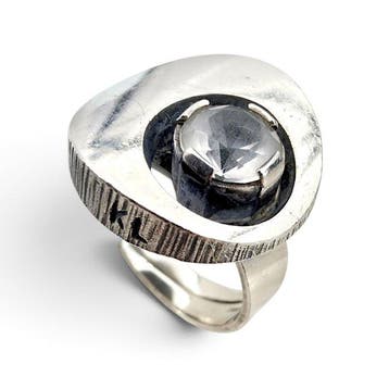 Zonder minimumprijs - Ring Zilver - 1974 Finland - Karl, Nieuw