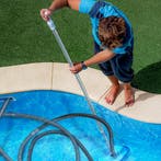 Zwembadslang 38 mm - Zwembad slang - 14 m - Zwart - Tillvex®, Verzenden, Zo goed als nieuw