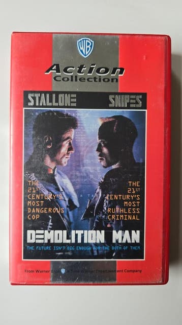 DEMOLITION MAN (VHS), Verzenden, Gebruikt