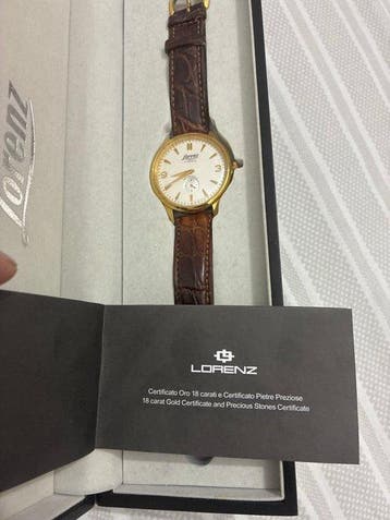 Lorenz - Classics Carrée - Zonder minimumprijs - 030161CC -, Sieraden, Tassen en Uiterlijk, Horloges | Heren, Nieuw