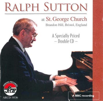 cd - Ralph Sutton  - Ralph Sutton At St. George Church, Verzenden, Zo goed als nieuw