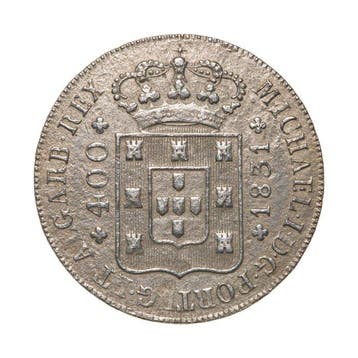 Portugal. D. Miguel I (1828-1834). Cruzado Novo (480 Reis)