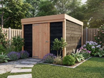 Veiling - Tuinberging met lessenaarsdak 350x250x227 cm, Nieuw