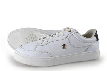 Tommy Hilfiger Sneakers in maat 40 Wit, Verzenden, Wit, Tommy Hilfiger, Sneakers of Gympen