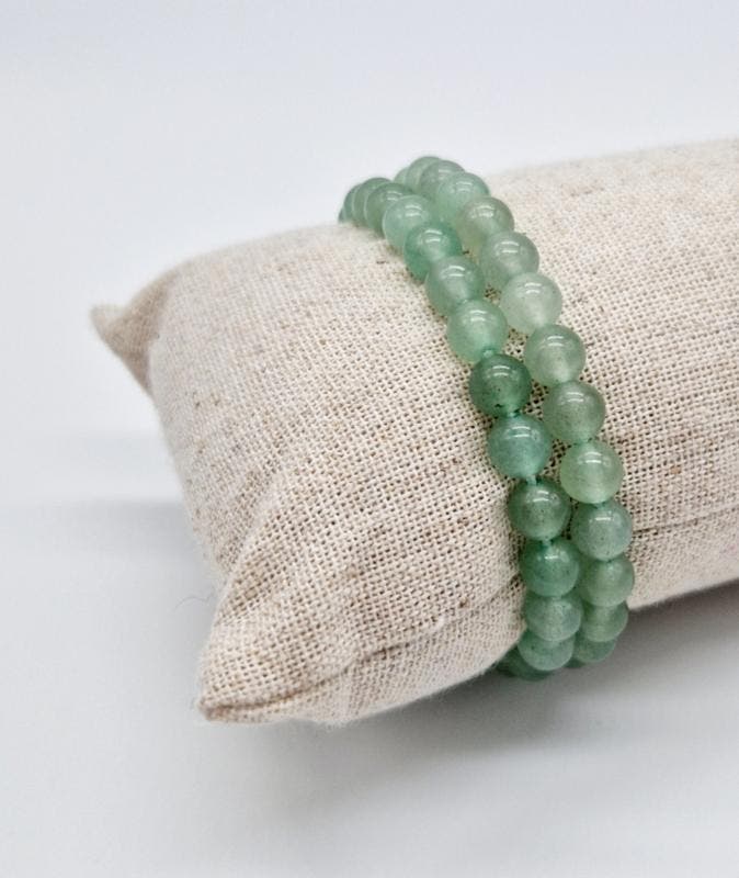 Aventurijn armband 6mm, Sieraden, Tassen en Uiterlijk, Edelstenen, Ophalen of Verzenden