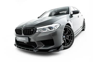 Voorspoiler BMW M5 F90 Maxton Glans Zwart V.3, Ophalen of Verzenden, Nieuw
