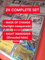 Pokémon - 2 Complete set - Scarlet & Violet - Pokemon MASK, Nieuw