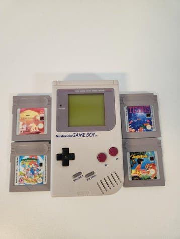Nintendo - Gameboy Classic - Game Boy Classic & 4 Games, Nieuw
