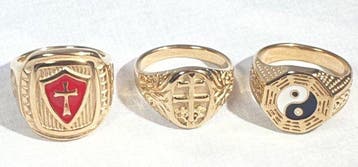 3 spirituele ringen: Yin Yang (Universele Harmonie),