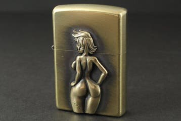 Zippo - Sexy Girl - Zakaansteker - Messing, Verzamelen, Nieuw