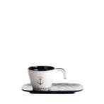 Scheepsservies Sailor Soul Espresso kopjes en schotels - 6 s, Ophalen of Verzenden, Nieuw