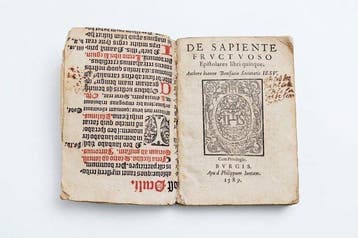 Juan Bonifacio - De Sapiente Fructuoso Epistolares - 1589