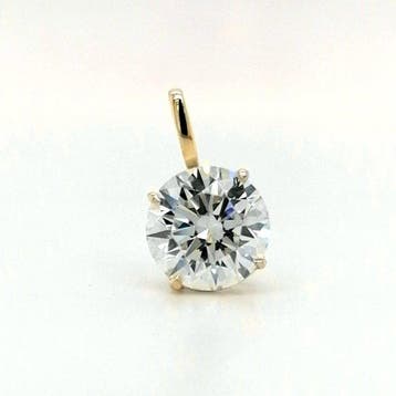 Zonder minimumprijs - Hanger - 14 karaat Geel goud - 3.86ct.