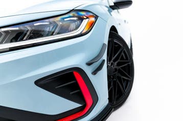 Maxton Canards (Bumper Spoilers) Volkswagen Jetta GLI Mk7, Verzenden