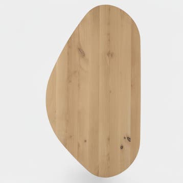 Tafelblad Kiezel Eikenhout 160x90, Huis en Inrichting, Tafels | Eettafels, Nieuw