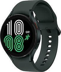 Samsung Galaxy Watch4 44 mm aluminium kast groen op, Verzenden, Zo goed als nieuw