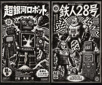Æ (XX-XXI) - BUNDLE!! Set of 2 – Tetsujin 28 · The Last