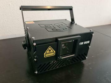 1 Watt (1000 mW) RGB laser projector ILDA 25 Kpps Full Diode, Muziek en Instrumenten, Ophalen of Verzenden, Nieuw, Laser, Geluidgestuurd