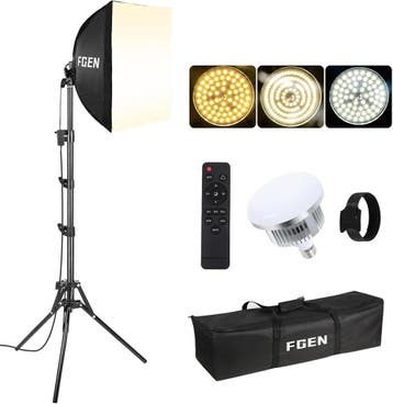 Studioverlichting Dimbare LED | 34% Korting, Audio, Tv en Foto, Ophalen of Verzenden, Zo goed als nieuw, Lamp of Flitsset