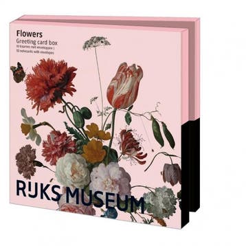 Kaartenmapje met env, vierkant: Flowers, Collection, Ophalen of Verzenden, Nieuw in verpakking