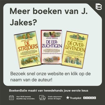 De gelukzoekers / Kinderen van de vrijheid / 1 - J. Jakes, Verzenden, Zo goed als nieuw, J. Jakes