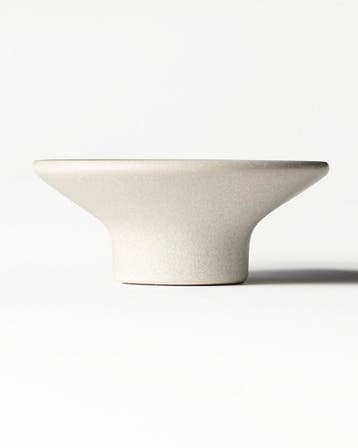 HEMA Kandelaar 12x6.5cm Zwier keramiek wit, Verzenden, Nieuw, Wit