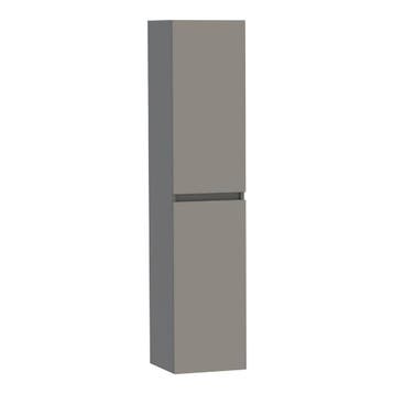 Brauer Joy - Hoge Kast - 160 cm - 2 Deuren - Greeploos -, Ophalen of Verzenden, Nieuw