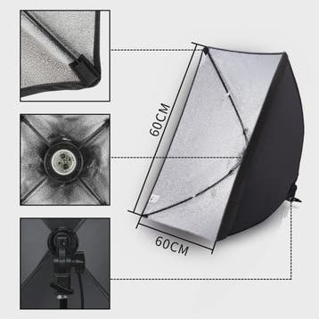 Professionele Softbox Verlichting Set 50x70cm voor Fotografi, Audio, Tv en Foto, Verzenden, Nieuw