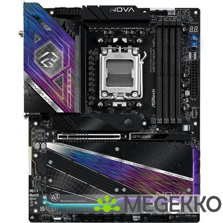 Asrock X870 NOVA WIFI, Computers en Software, Moederborden, Nieuw, Verzenden