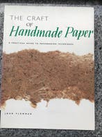 The craft of handmade paper (John Plowman), Gelezen, Verzenden, Scrapbooking en Knutselen, John Plowman