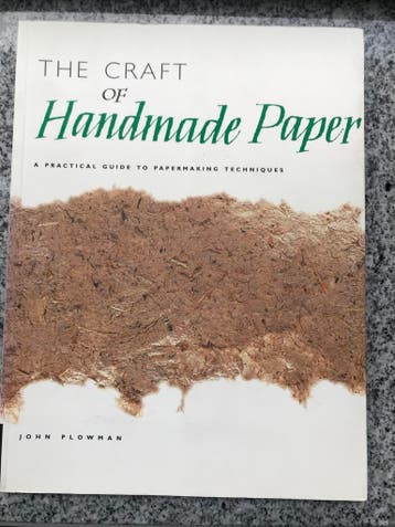 The craft of handmade paper (John Plowman), Gelezen, Verzenden, Scrapbooking en Knutselen, John Plowman