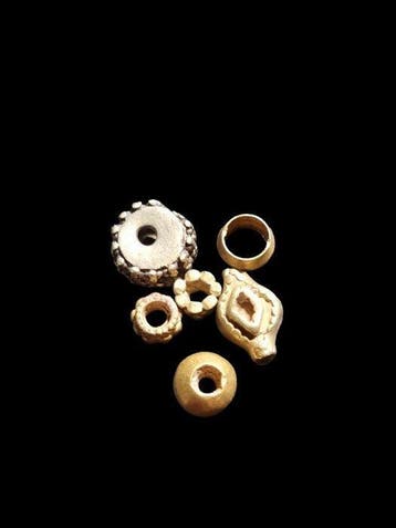 Oud-Romeins Goud Beads (Zonder minimumprijs)