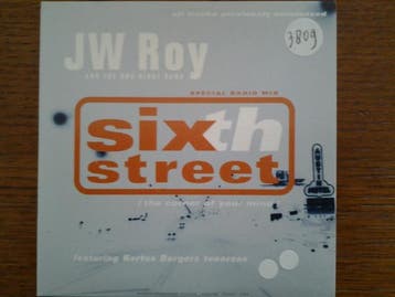 cd single card - JW Roy - Sixth Street, Cd's en Dvd's, Verzenden, Zo goed als nieuw, Jazz en Blues