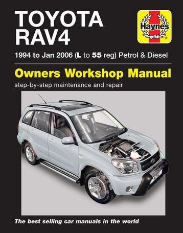 Toyota RAV4 Petrol and Diesel (1994 – Jan 2006), Verzenden