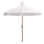 Garden Impressions Aloha stokparasol taupe - ecru Ø200 cm, Verzenden, Nieuw