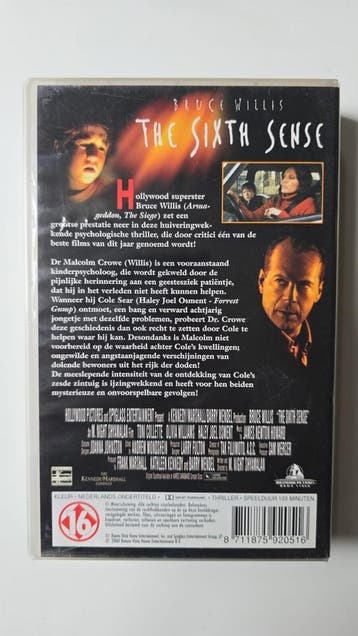 THE SIXTH SENSE (IN SEAL) (VHS), Verzenden, Gebruikt