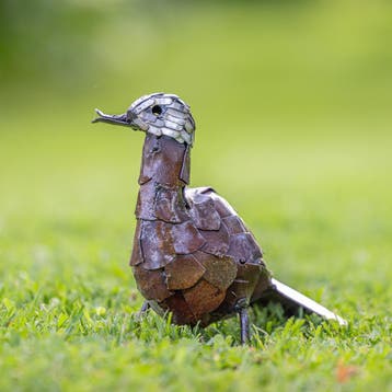 Metalen eend  - Mooievogels.nl, Ophalen of Verzenden