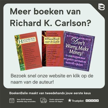 Maak van een mug geen olifant ! - Richard K. Carlson, Verzenden, Gelezen, Richard K. Carlson